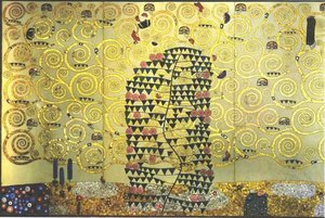 Cumplimiento - Diseño para el Friso Stoclet de Gustav Klimt